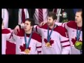 National Anthem of Canada after winning the gold medal during Olympic game.mpg