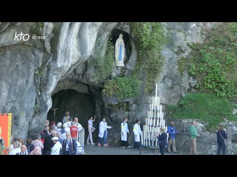 Chapelet du 1er octobre 2025 à Lourdes