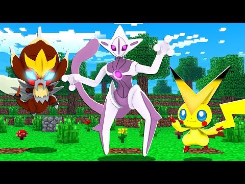 Fazendo os PIORES Pokemon virarem Pokemon FUSÃO - MINECRAFT