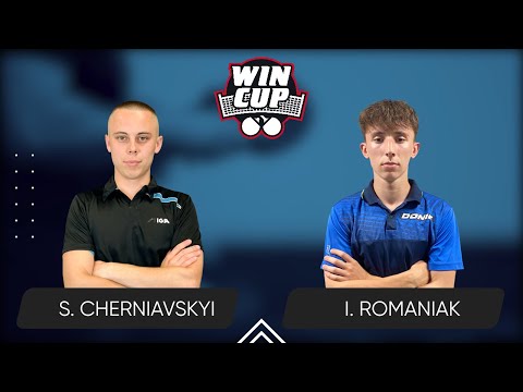 10:45 Serhii Cherniavskyi - Ivan Romaniak 03.04.2025 | Table Tennis WINCUP Star 2