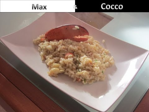 Risotto all'astice - Primo di pesce per DOMENICA