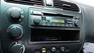 How To Fix 05 06 07 Honda Civic Accord (Radio Error Code)