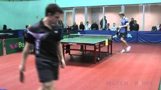 preview picture of video 'Maxim Efroykin - Maxim Chaplygin. Moscow Championships-2013. Men's Singles'