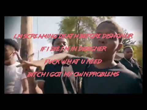 Death Before Dishonor 1upJuan x YanaWorldJay (lyric video)