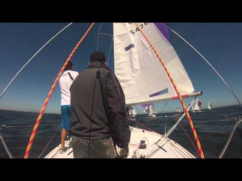 2013 J24 North Americans Race 3 - Part 2/5 - Velocidad