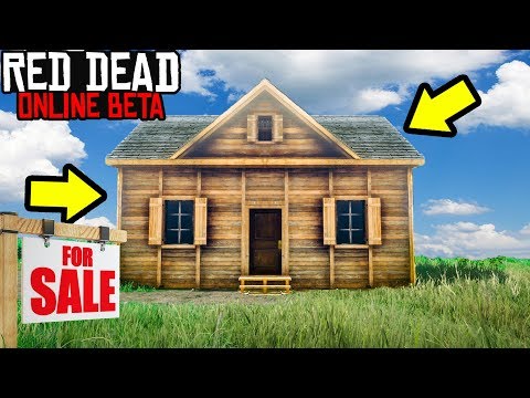 Part of a video titled Red Dead Online Houses YOU Can Buy? RDR2 Online ... - YouTube