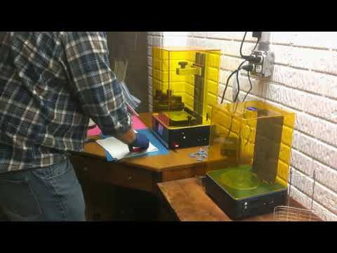 3D Resin Printing Process in 5 Minutes