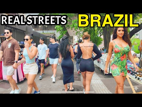 What You See & Hear In The Streets of Sao Paulo Brazil  # Avenida Paulista