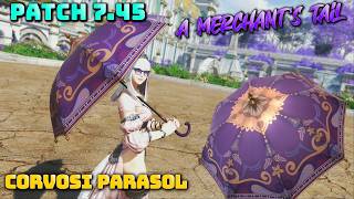 FFXIV: Corvosi Parasol - 7.45 Fashion Accessory