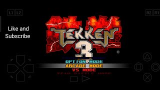 🔥 Tekken 3 - Unlock All tekken 3 Characters