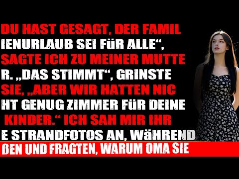 Family holidays are for everyone, my mother said – but not for me