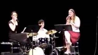 Cassandra Francois, Cara Dineen, and Garrett Dickens perform at North Central College 2006