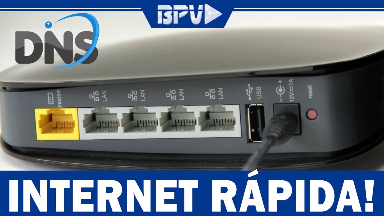 Como Aumentar a VELOCIDADE da Internet - Alterando o DNS!