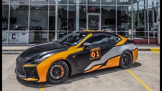 NIA body kit install on Lexus RCF