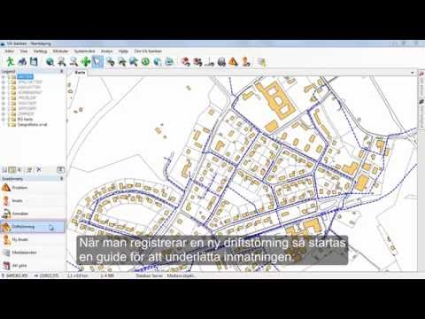 Registrera driftstörning vattenläcka