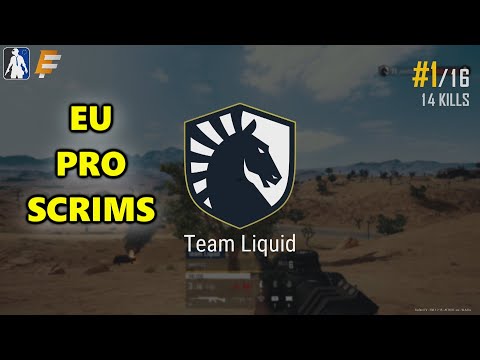 Team Liquid ibiza, Jeemzz, mxey & Clib - EU PRO SCRIMS - PUBG