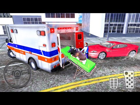 Ambulance Animals Crazy Emergency 3d – New Car Games Drive In Hill Android Gameplay | BAMG Games