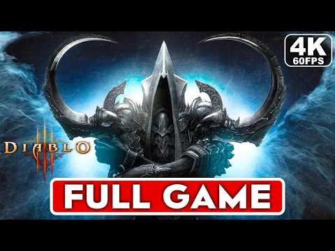 DIABLO 3 Gameplay Walkthrough FULL GAME [4K 60FPS PS5] - No Commentary