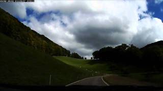 preview picture of video 'VIVOTEK IP8332 Beautiful Swiss Country Road Cow and Dog'