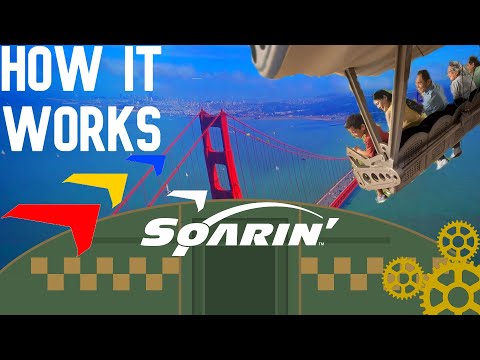 Soarin' Over California - HOW IT WORKS