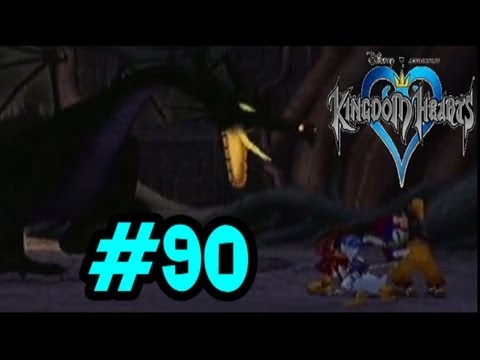 KINGDOM HEARTS PLAYTHROUGH PT. 90- Dragon Malificent!!
