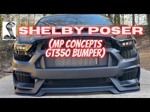 Unboxing And Assembling MP Concepts GT350 Bumper For 2015-17 Mustang!