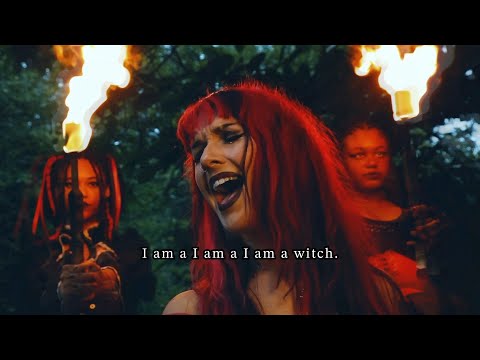 Delilah Bon Ft ALT BLK ERA - WITCH (Lyric Video / Visualiser )