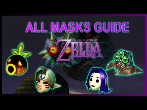 Majora's Mask - Guide to All Masks