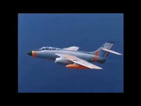 French SO-4050 Vautour IIN over French Polynesia