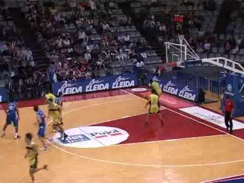 Adecco LEB Oro 08/09 J31 Plus Pujol Lleida - La Laguna [1-2]