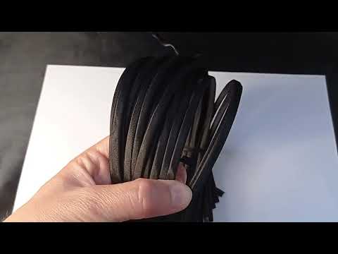 PACOTE COM 25 ARQUINHOS PRETOS METAL COM TECIDO