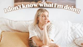 I Don't Know What I'm Doing Anymore (And That's Okay)