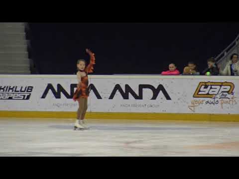 2017 Santa Claus Cup : Kata CSICSMANN(HUN) - FS CUBS GIRLS ISU 9, Free skating