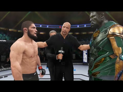 Khabib vs. Armor Hulk - EA Sports UFC 4 - Champion Fight