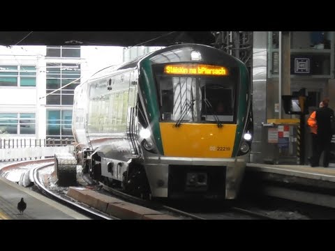 Irish Rail 22000 Class Intercity Train 22219 - Pearse Station, Dublin
