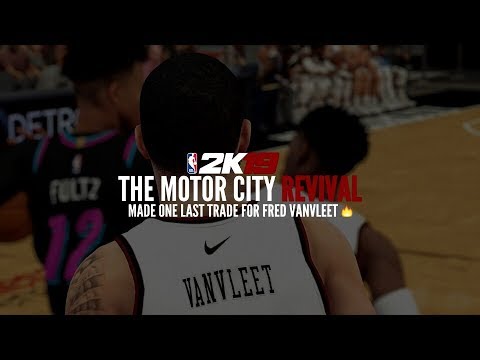 NBA 2K19 PISTONS TRADITIONAL MYGM - MADE ONE LAST TRADE FOR FRED VANVLEET 🔥 (EP.27)