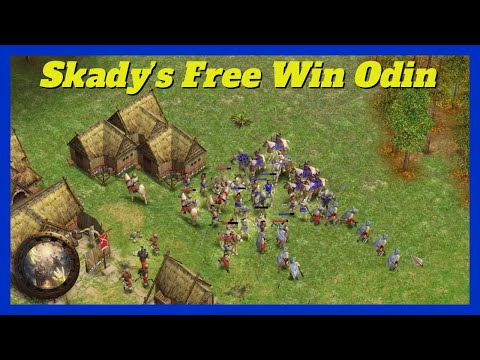 "Norse best god" - Skady (probably) | Skady (Odin) vs Shelty (Oranos) Game 1/5 #aom #ageofempires