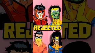 Every REJECTED Invincible Variant Design | Invincible Season 3 #invincible #comics #shorts