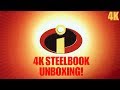 THE INCREDIBLES 4K VERSION Steelbook Unboxing And Review With Commentary