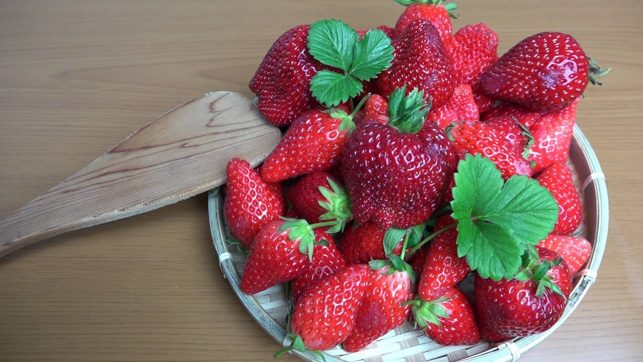 朝ごはん作ってみた『いちごジャム』