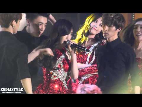 150122 서울가요대상 소녀시대(SNSD) 태티서 태연 - Holler