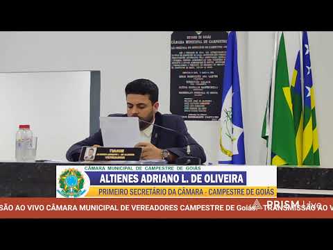 Transmissão ao vivo de Câmara Municipal de Campestre de Goiás