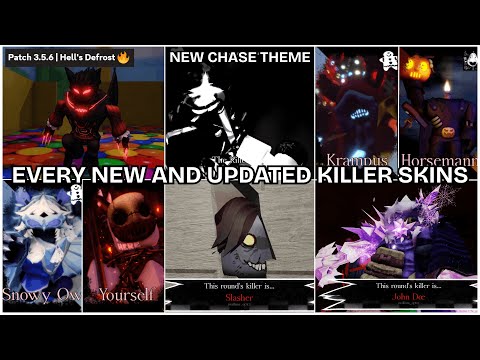 WINNING WITH EVERY NEW AND UPDATED KILLER SKIN | Roblox Forsaken