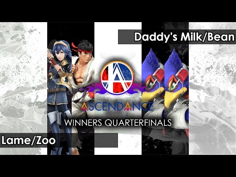 Smash 4: Lame/Zoo  V Daddy's Milk/Bean  - Ascendance 37 Tournament SSB4