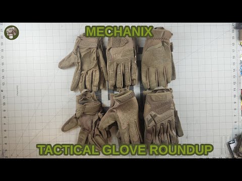 Mechanix glove round up, review
