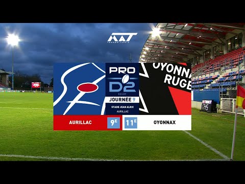 J09 PRO D2 25-26 - Stade Aurillacois vs Oyonnax, le résumé