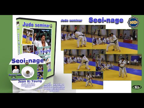 Judo lessons from South Korean judoka Jeon Ki Young. Seoi-nage. Ippon-seoi-nage.