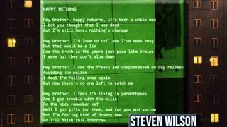 Steven Wilson - Happy returns [from Hand.Cannot.Erase]