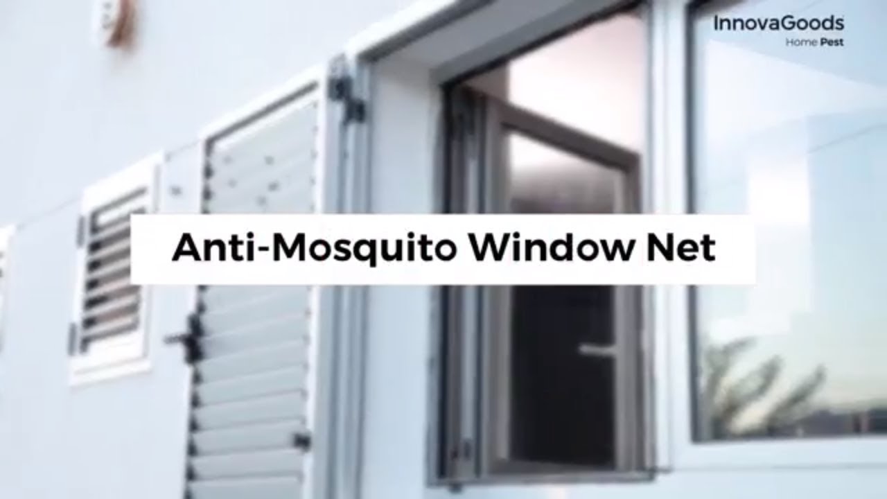InnovaGoods Home Pest lipnus tinklelis langui nuo uodų, juoda spalva