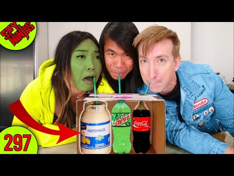 100 Layers of Mystery Drinks - GONE WRONG - Spy Ninjas #297